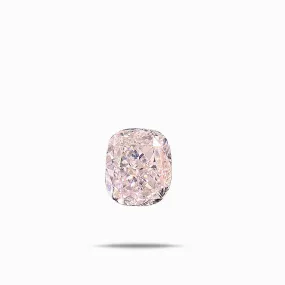0.38 Carat Faint Pink Cushion Cut Natural Diamond