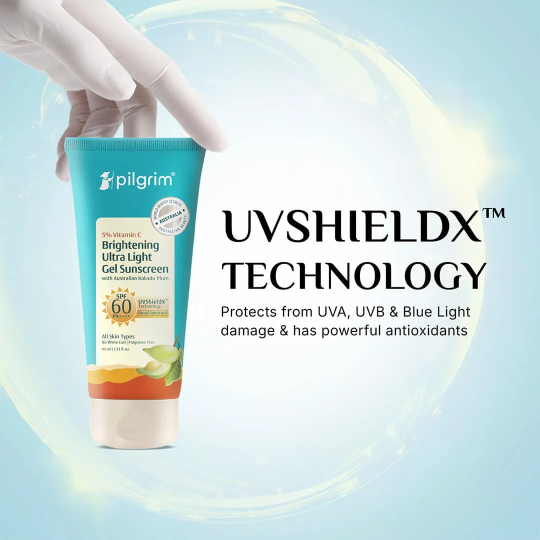 5% Vitamin C Brightening Ultra Light Gel Sunscreen SPF 60 PA    