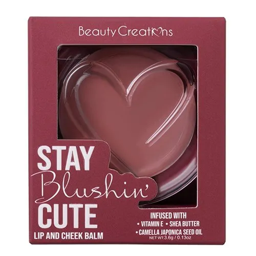 Beauty Creations Stay Blushing Cute Lip & Cheek Balm 0.13oz/ 3.6g