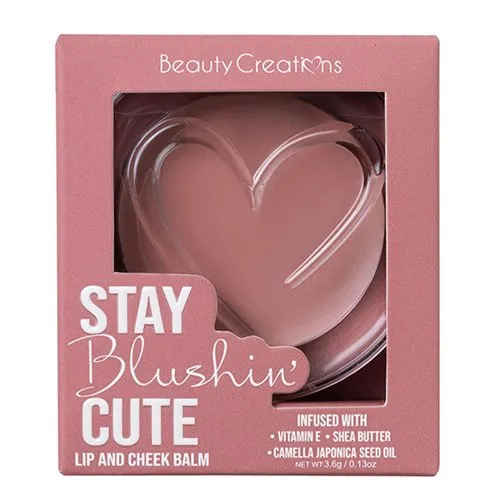 Beauty Creations Stay Blushing Cute Lip & Cheek Balm 0.13oz/ 3.6g