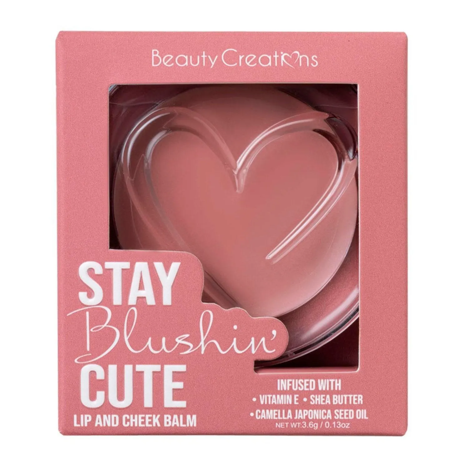 Beauty Creations Stay Blushing Cute Lip & Cheek Balm 0.13oz/ 3.6g
