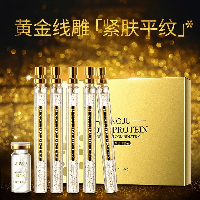 Beauty Silk Gold Protein Line Carving Anti Aging Essence