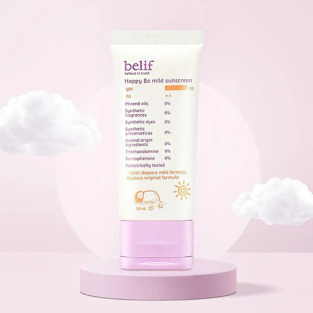 belif Happy Bo Mild Sunscreen SPF 30 PA   50ml