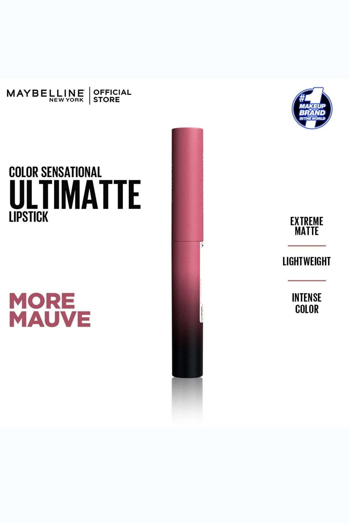Color Sensational Ultimatte Lipstick - More Mauve