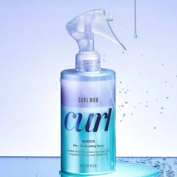 Color Wow Curl Wow SHOOK Mix   Fix Bundling Spray