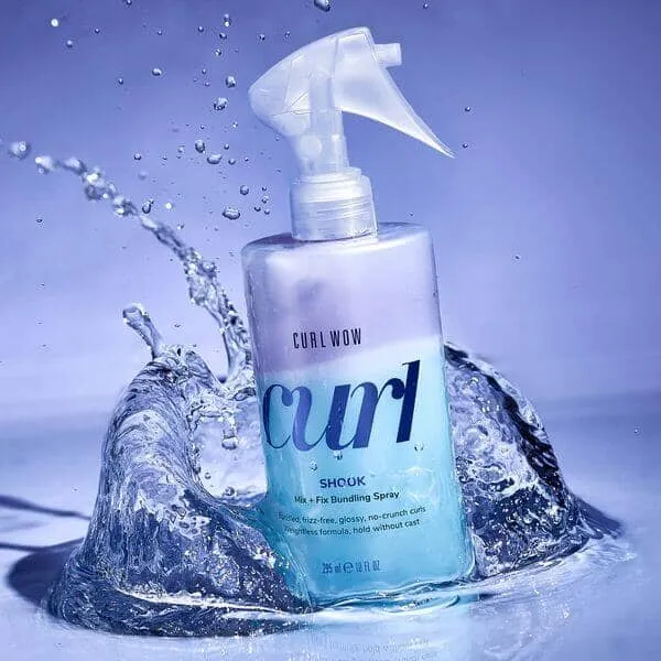 Color Wow Curl Wow SHOOK Mix   Fix Bundling Spray