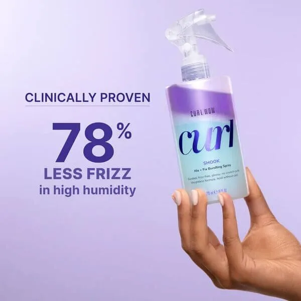 Color Wow Curl Wow SHOOK Mix   Fix Bundling Spray