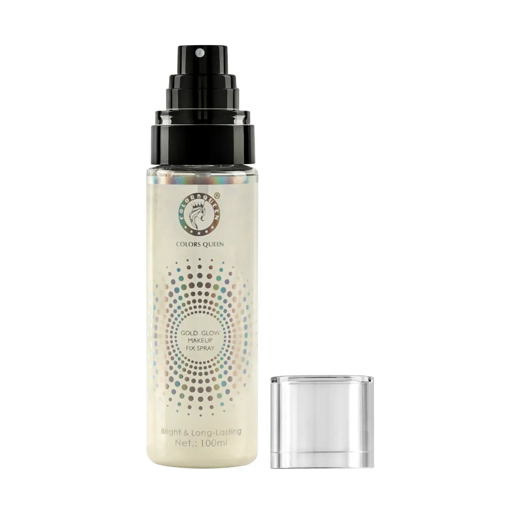 Colors Queen Gold Glow Oil Free Makeup Fixer Spray