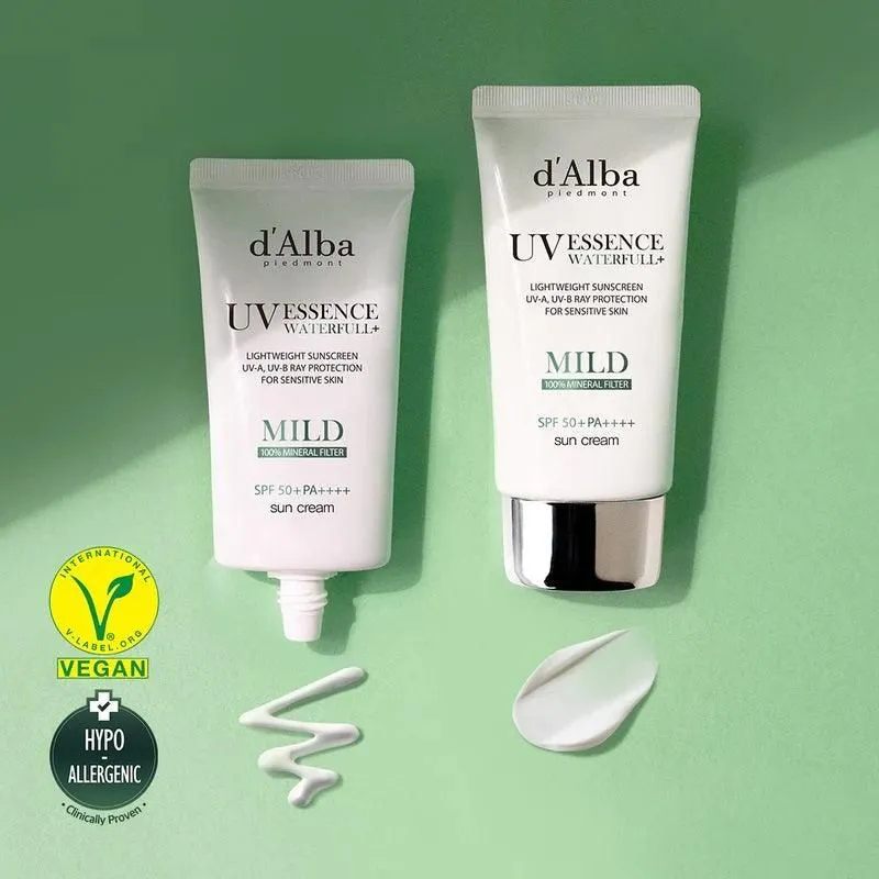 d'Alba Waterfull Mild Sun Cream SPF 50  PA     50ml