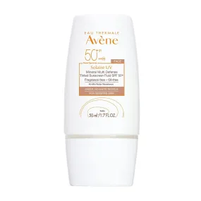 Eau Thermale Avene Solarie UV Mineral Multi-Defense Tinted Sunscreen Fluid