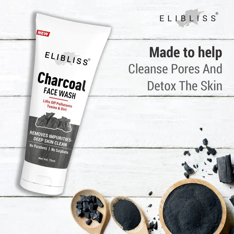 Elibliss Charcoal Face Wash ( Pack of 2 )