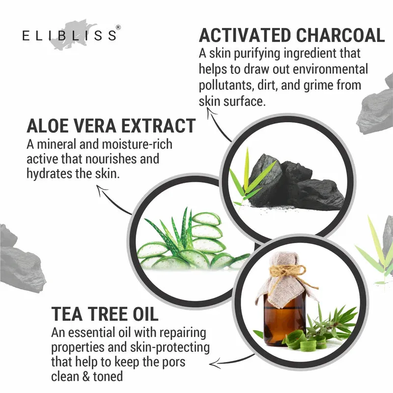 Elibliss Charcoal Face Wash ( Pack of 2 )