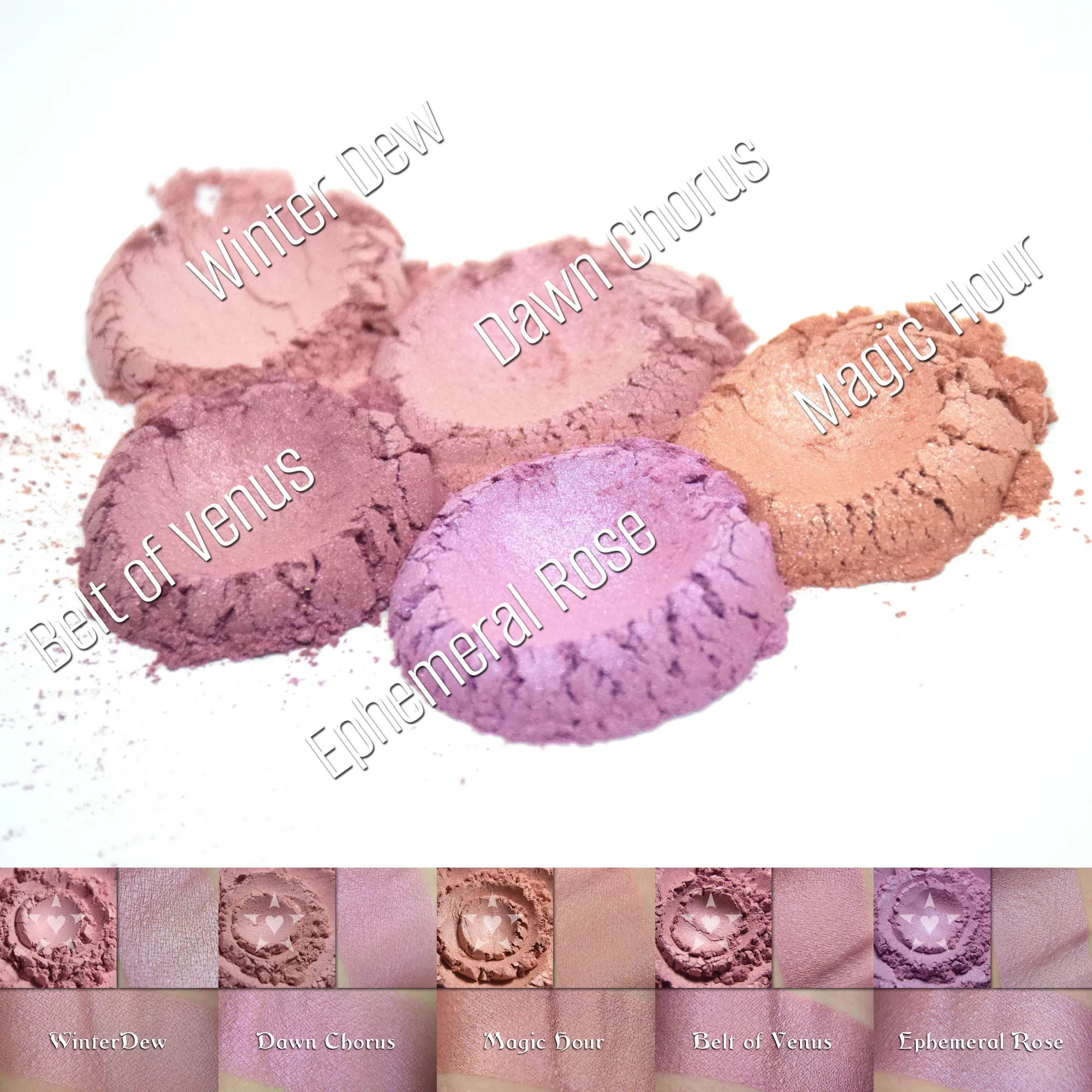 EPHEMERAL ROSE - MULTIPURPOSE BLUSH (Cheek/Eye Safe)