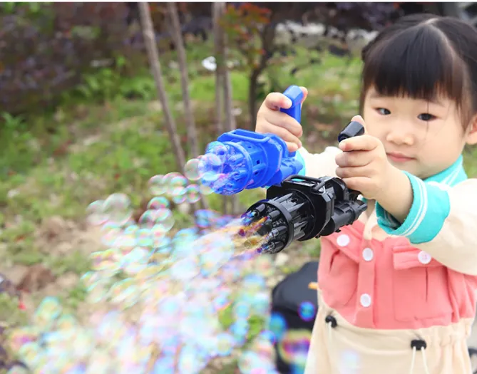 Gatling Bubble Gun for Children