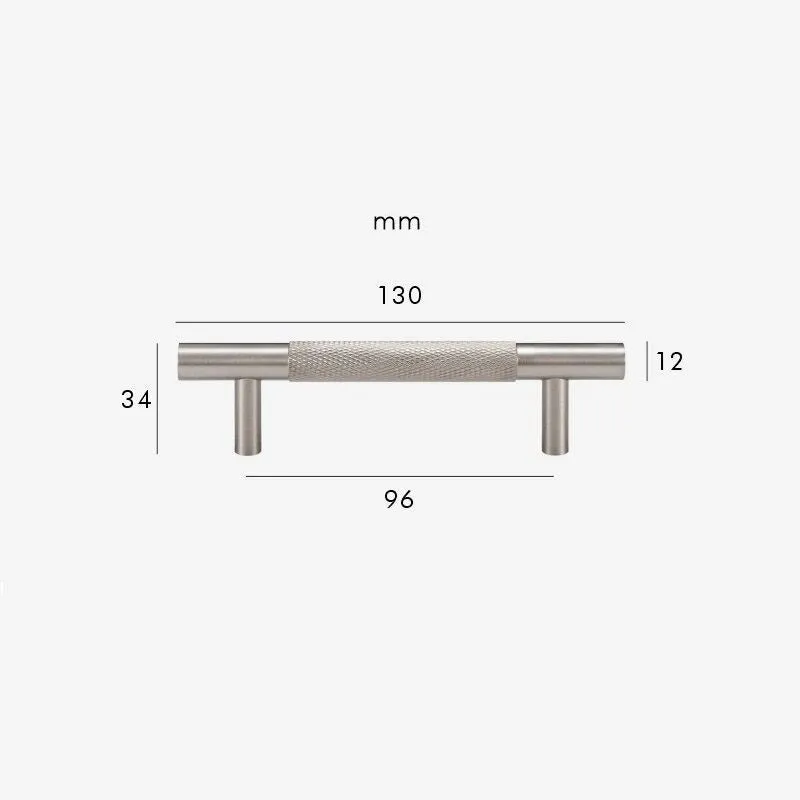 HART Brass Knurled Handles