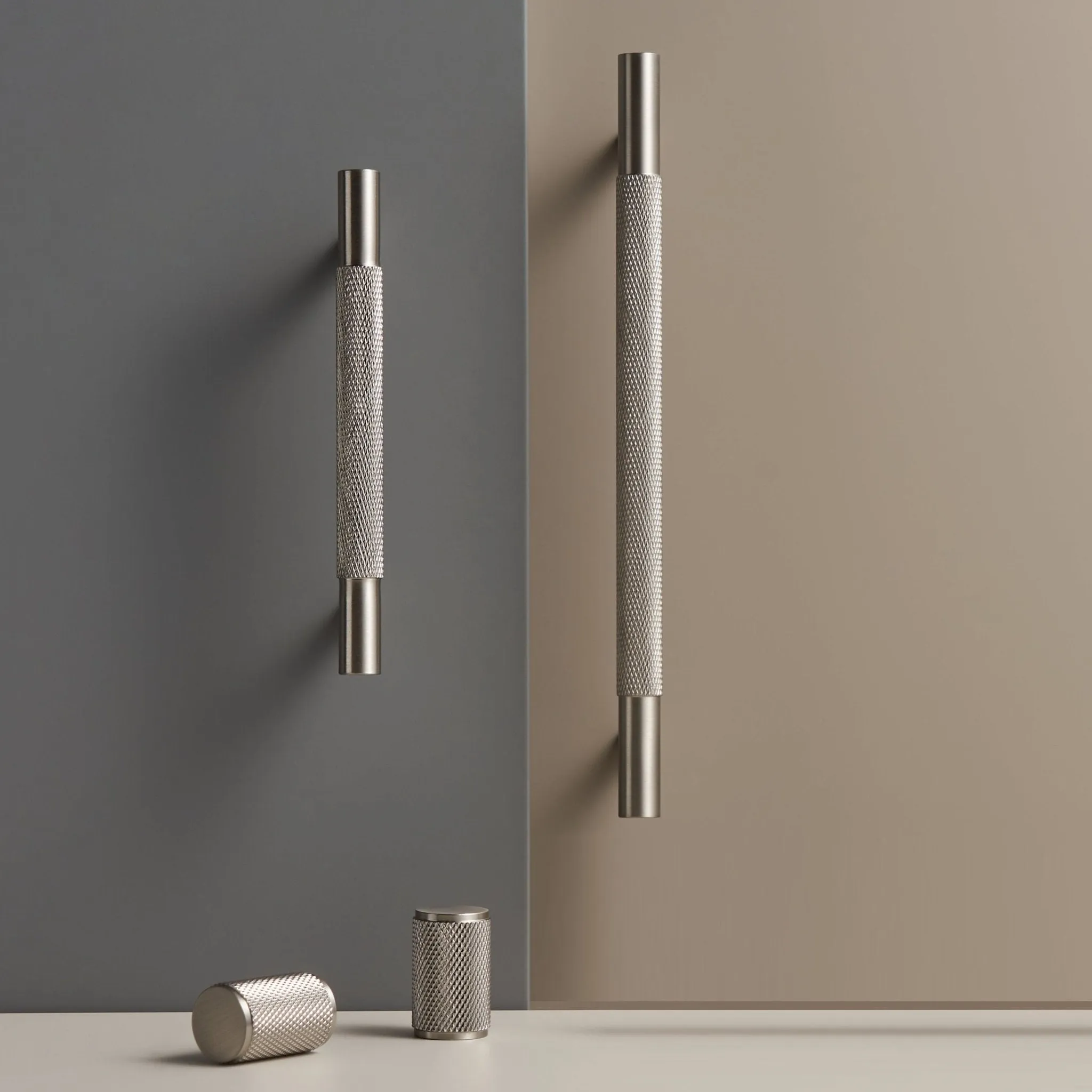 HART Brass Knurled Handles
