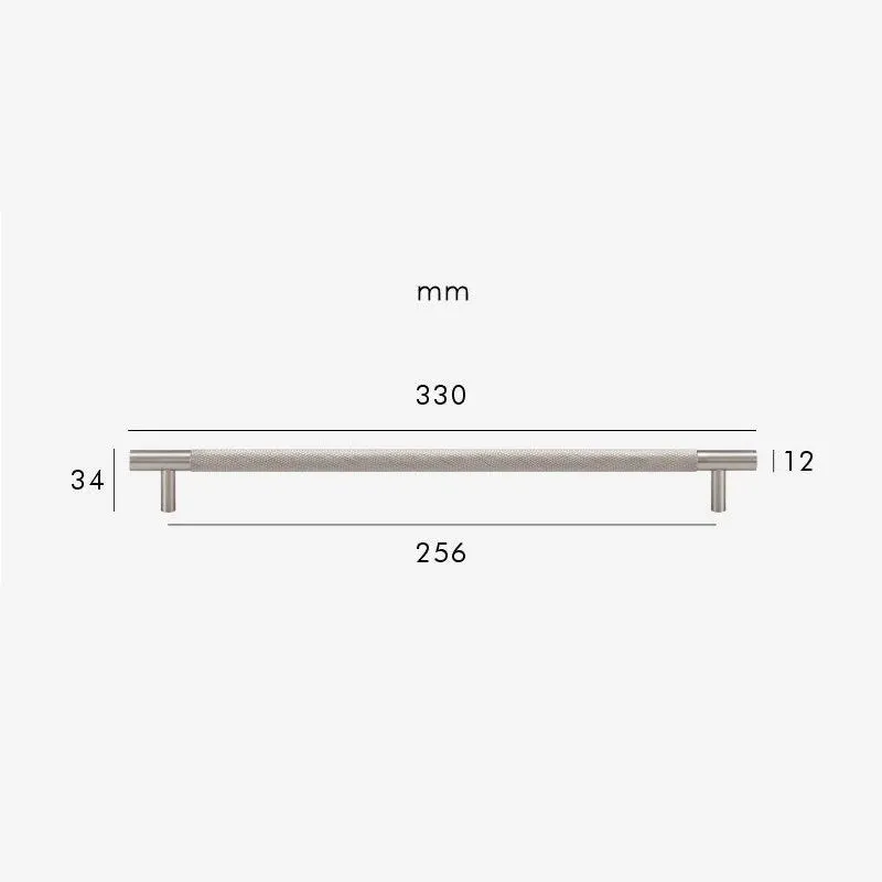 HART Brass Knurled Handles