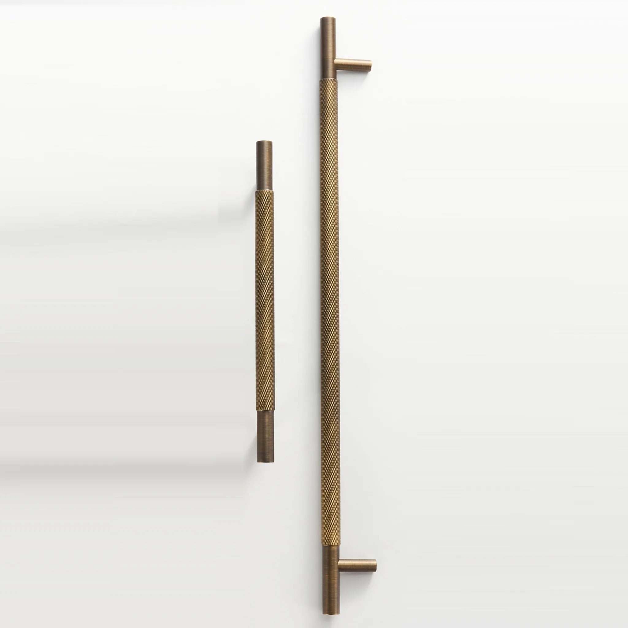 HART Brass Knurled Handles