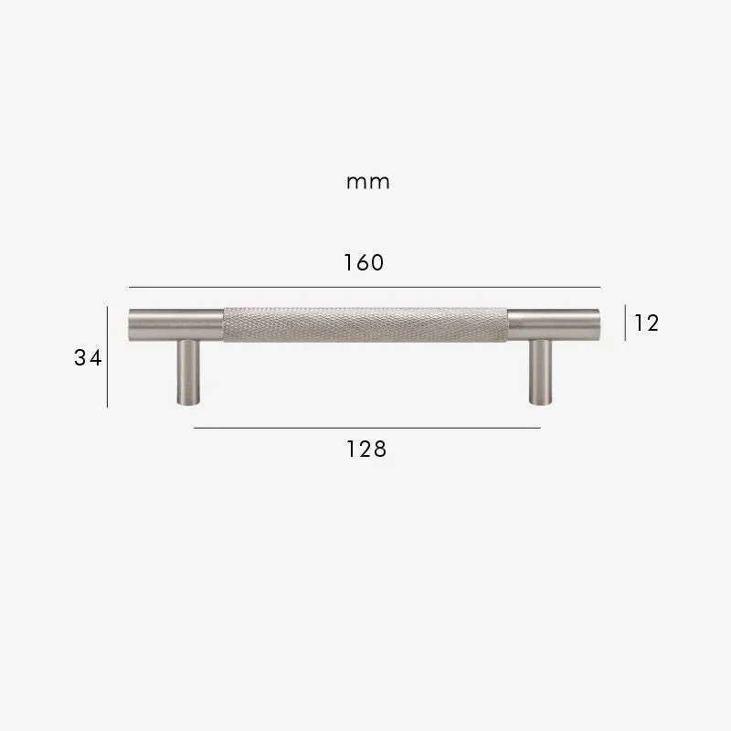 HART Brass Knurled Handles