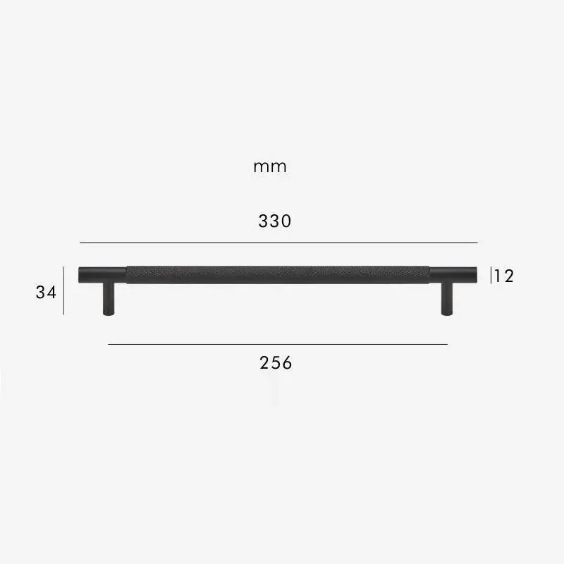 HART Brass Knurled Handles