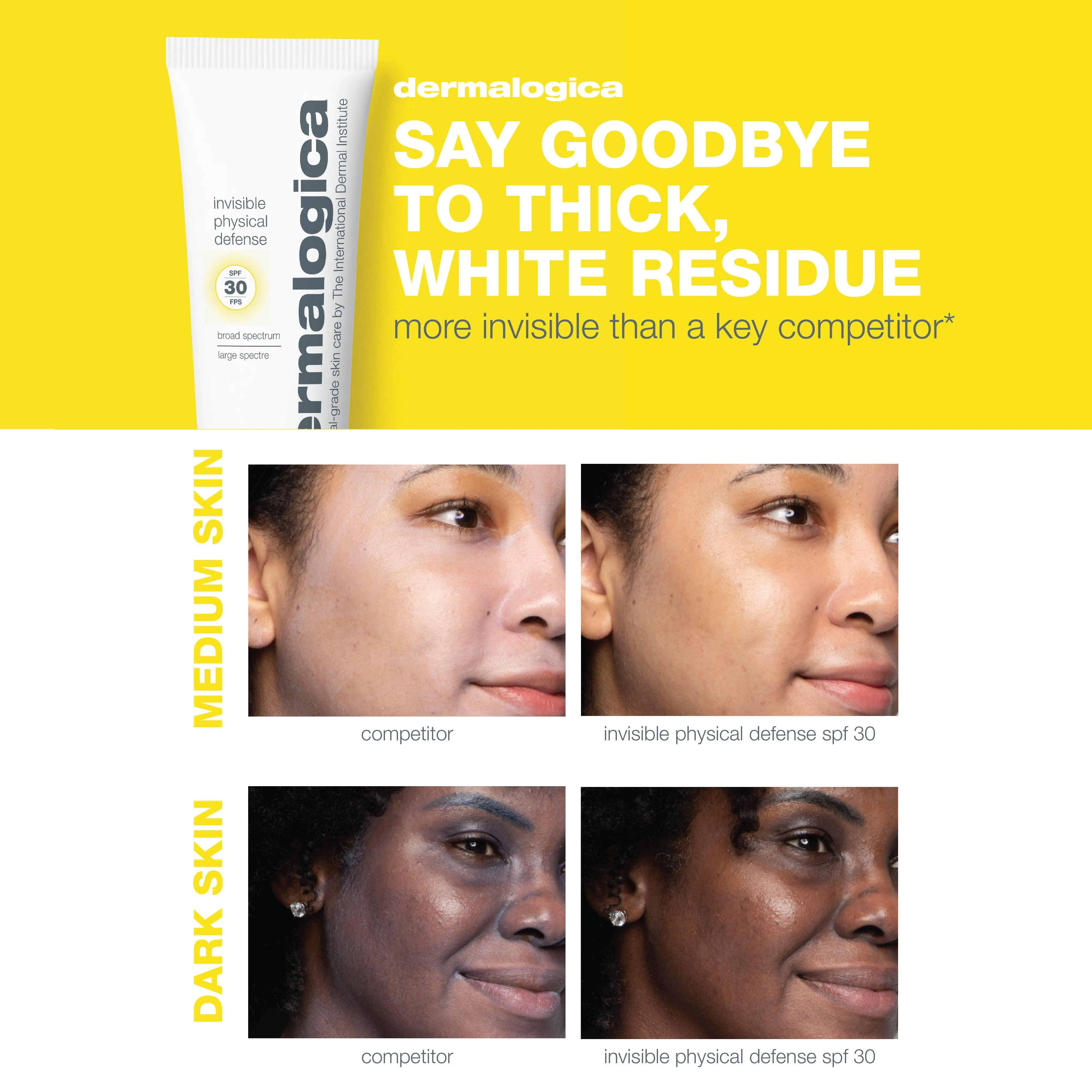 invisible physical defense mineral sunscreen spf30