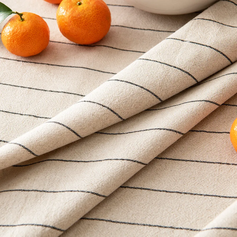 Japanese Rectangular Striped Tablecloth