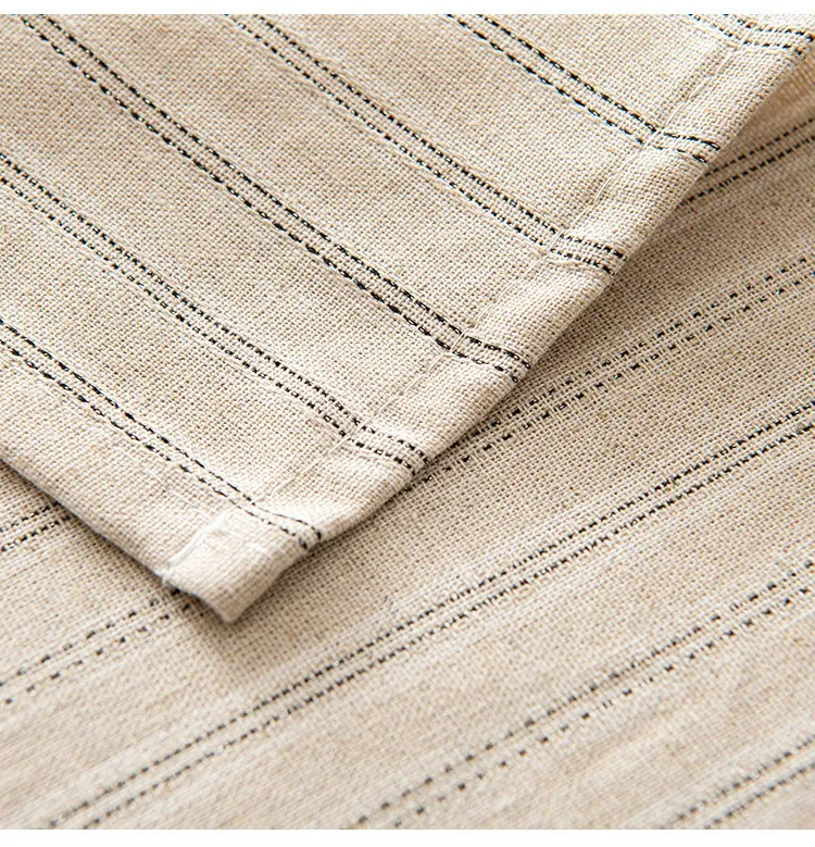 Japanese Rectangular Striped Tablecloth