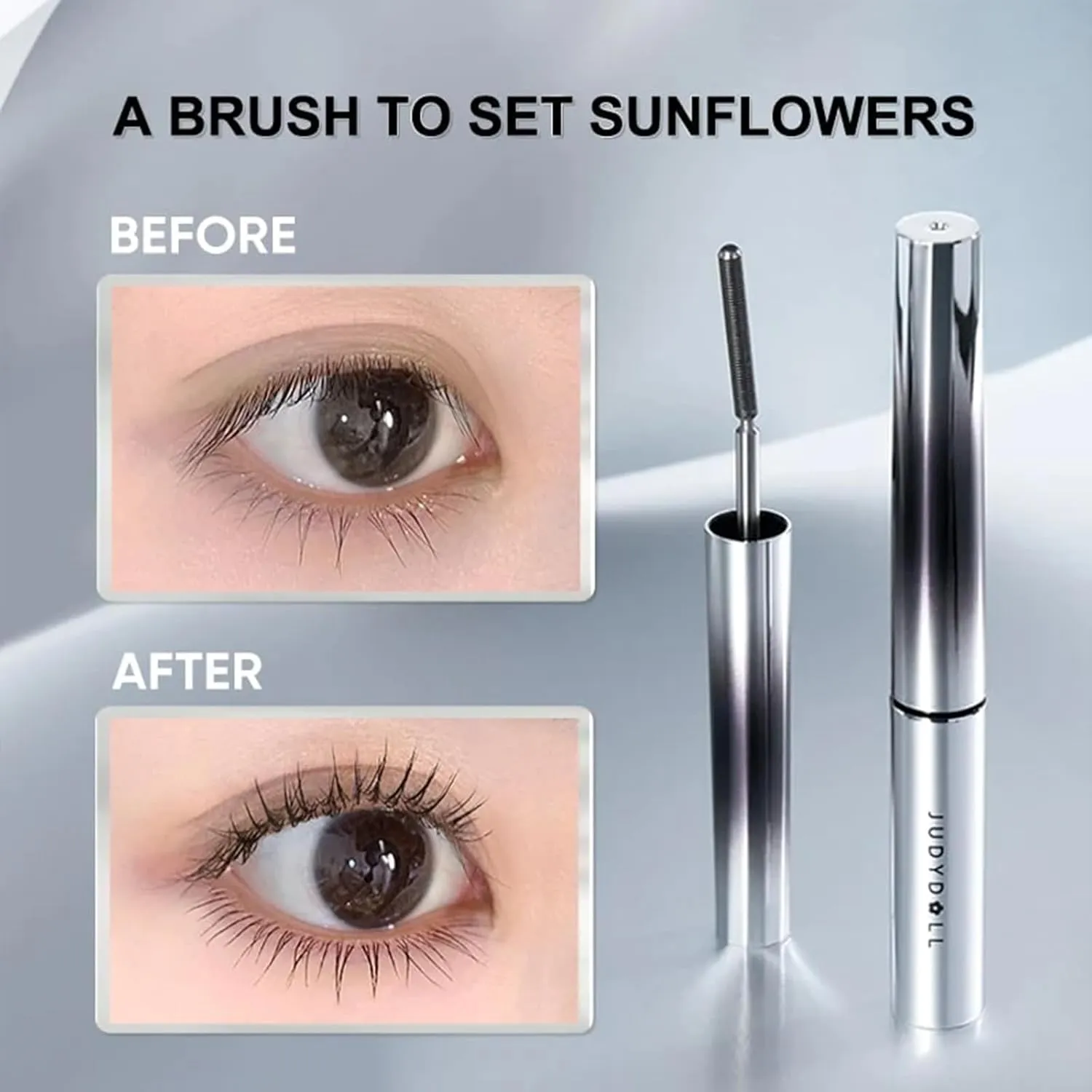 Judydoll 3D Curling Eyelash Iron Mascara Curly 01 Black
