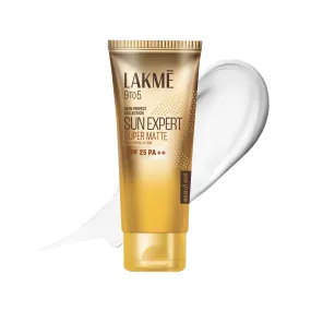 Lakmē Sun Expert SPF 25 PA   Super Matte Lotion Sunscreen, Lightweight, Non Sticky,50ml
