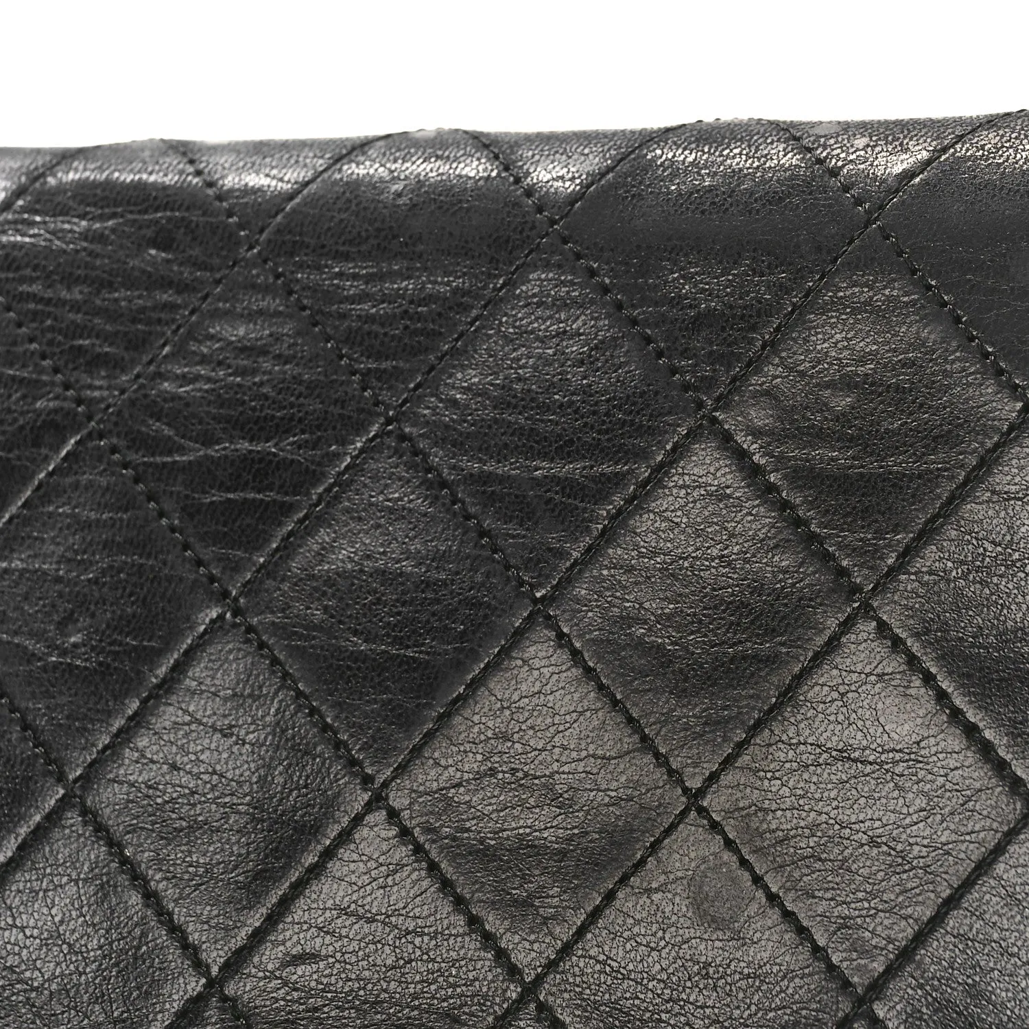 Lambskin Quilted Small Single Flap Bag Black