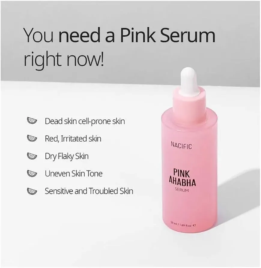 Nacific Pink AHA BHA Serum 50ml