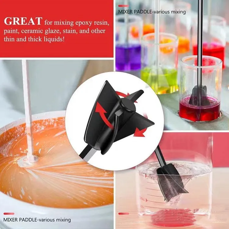 New Epoxy Mixer Attachment Paint Paddle