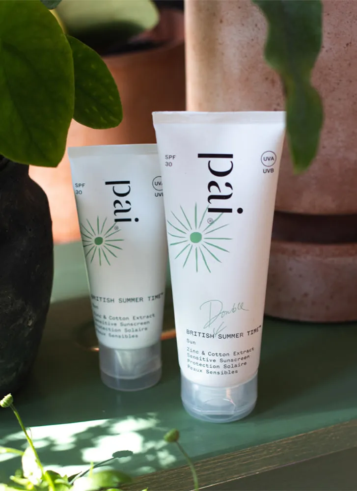 Pai Skincare British Double Summer Time SPF 30 Sunscreen (worth £54)