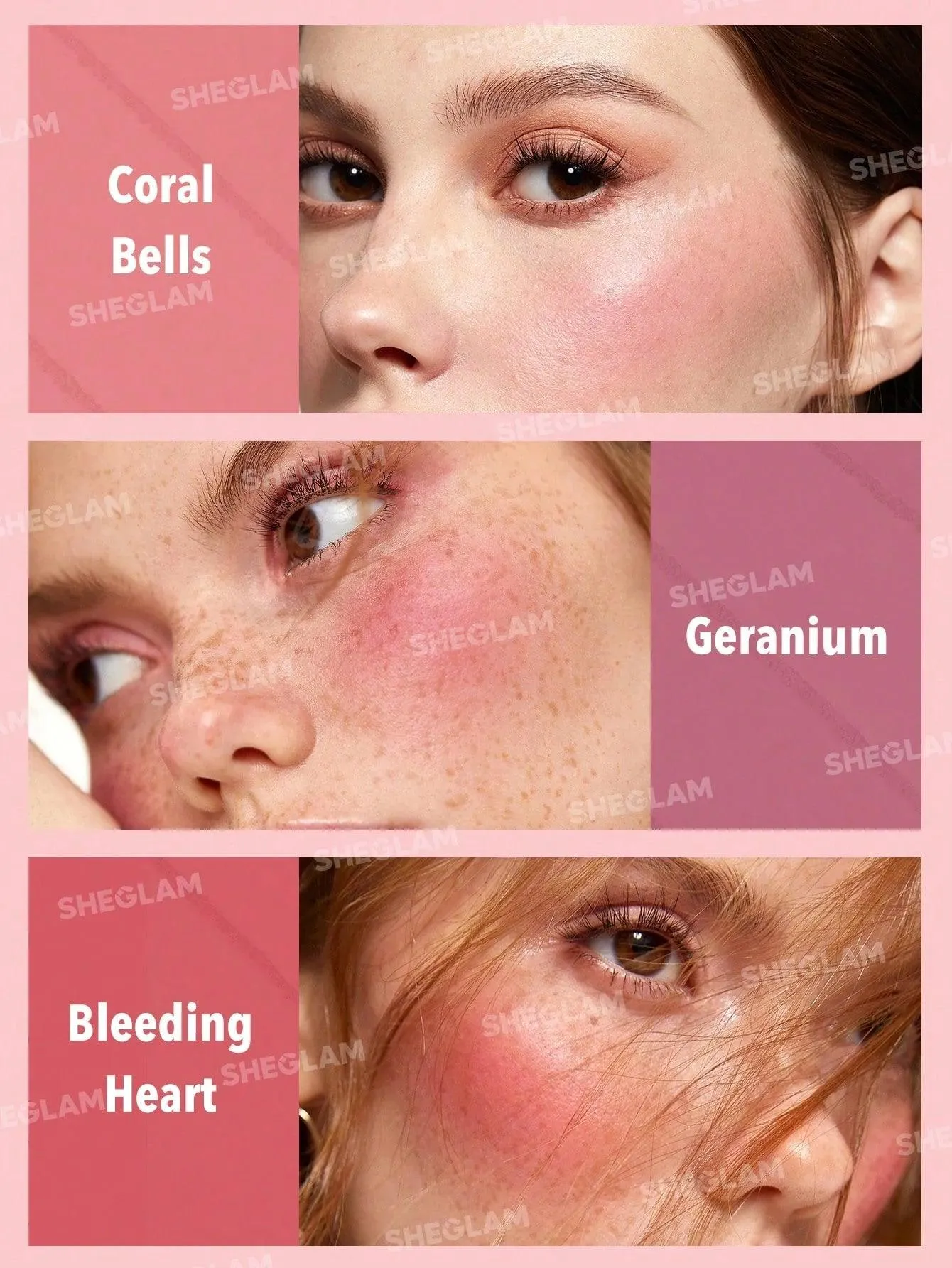Sheglam - FLORAL FLUSH BLUSH PALETTE : BLUSHING BOUQUET