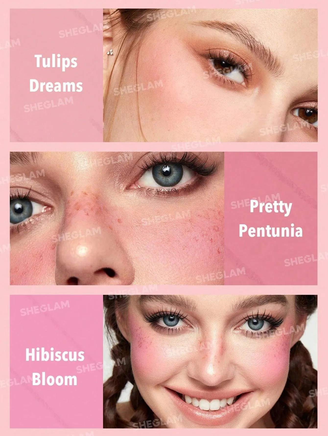 Sheglam - FLORAL FLUSH BLUSH PALETTE : BLUSHING BOUQUET