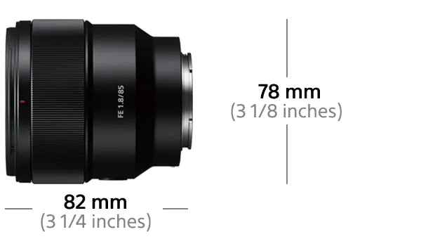 Sony FE 85mm f/1.8 Lens