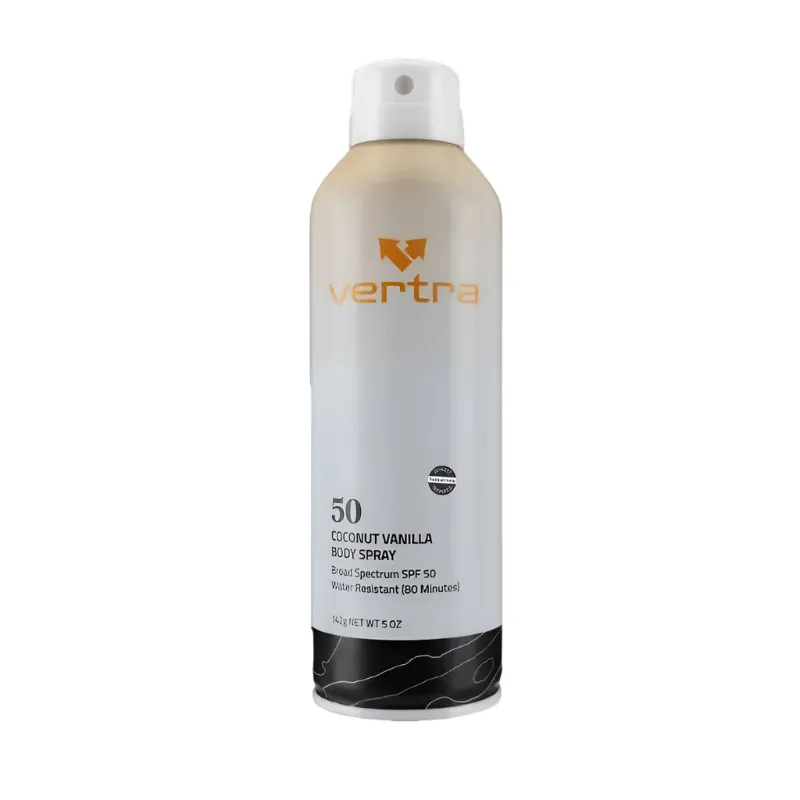 Vertra Spray Coconut Vanilla SPF50