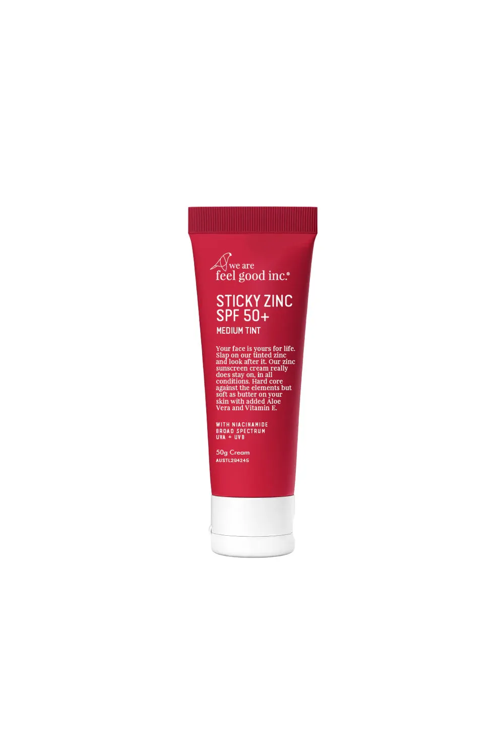 We Are Feel Good Inc. SPF50  Medium Tint Sticky Zinc - 50g
